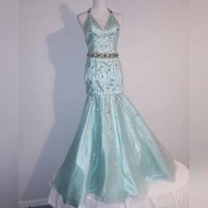 Prom Dress Mermaid Formal Gown Size 4